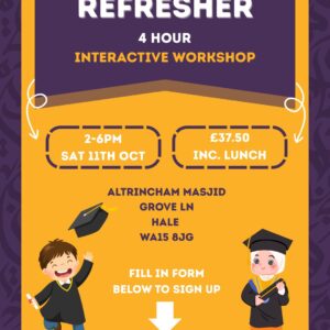 Graduate Refresher – Interactive Workshop